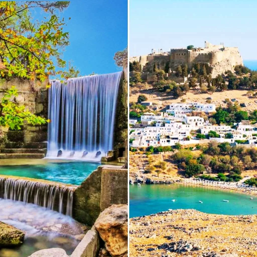Lindos Village 7 Springs Guided 2 - Island Tour Rhodes By GoTixy