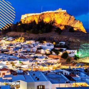 lindos evening tour