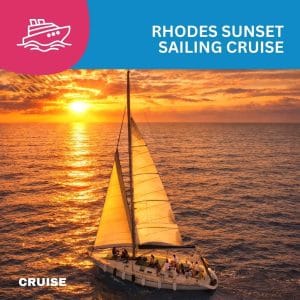 Rhodes Sunset Sailing Cruise