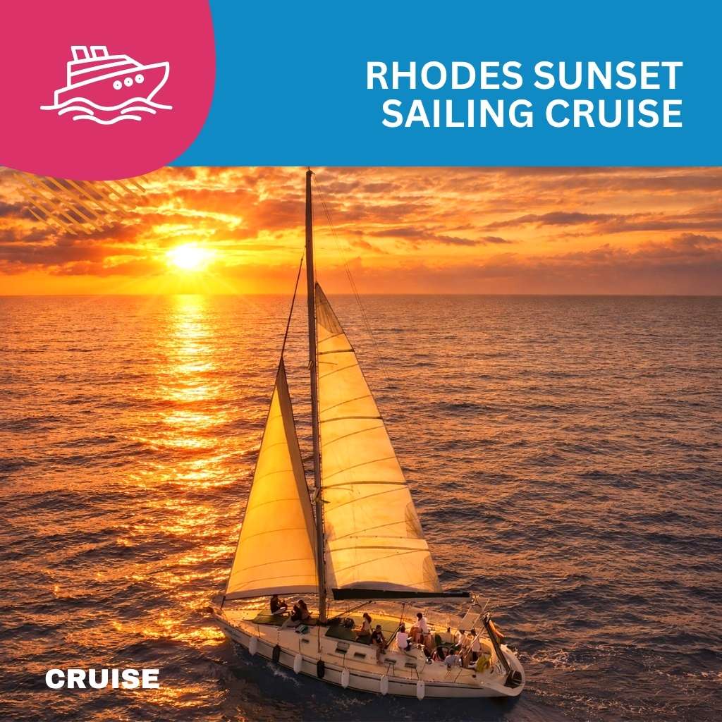 Rhodes Sunset Sailing Cruise 1 1 - Island Tour Rhodes By GoTixy