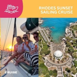 Rhodes Sunset Sailing Cruise