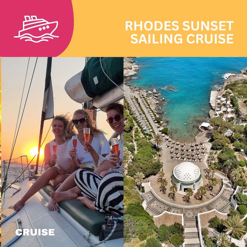Rhodes Sunset Sailing Cruise - Island Tour Rhodes By GoTixy