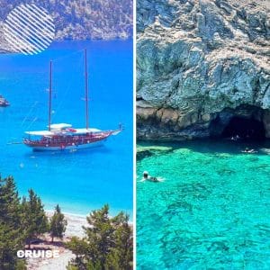 symi island and hidden bays cruise rhodes tours
