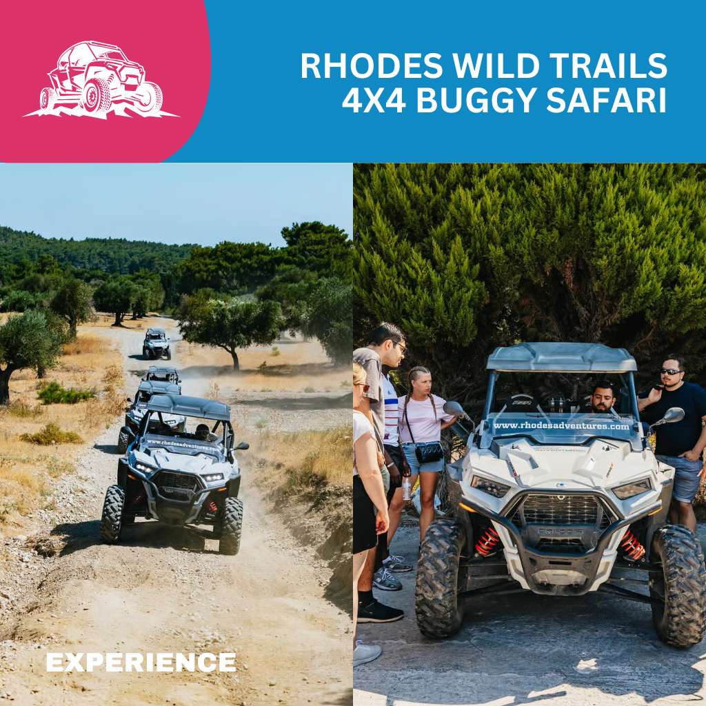 Rhodes Wild Trails 4x4 Buggy Safari - Island Tour Rhodes By GoTixy