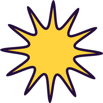sun sticker - Island Tour Rhodes By GoTixy