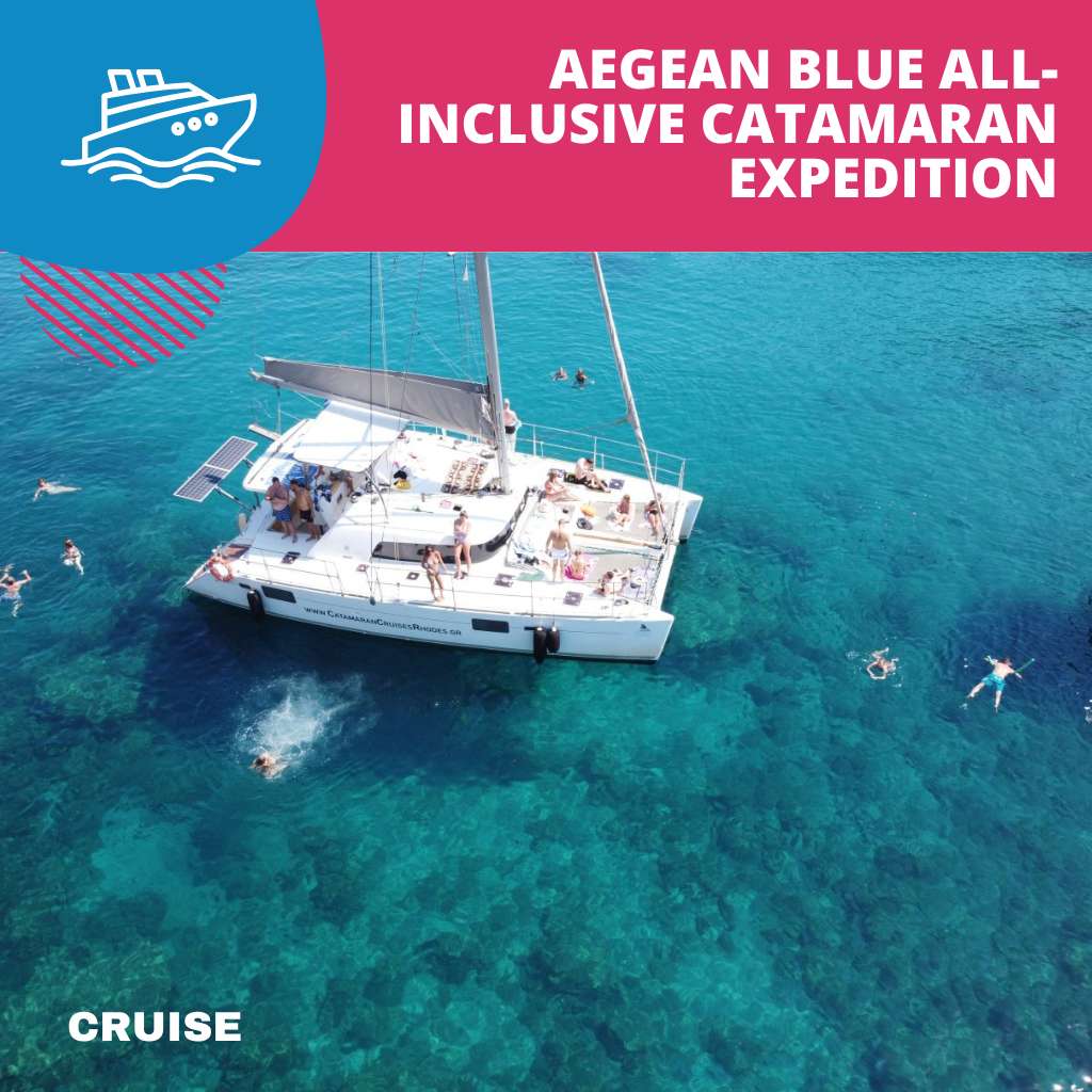 Aegean Blue All Inclusive Catamaran Expedition The Enhanced Narrative Edition - Island Tour Rhodes By GoTixy