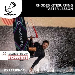 Rhodes Kitesurfing Tester Lesson