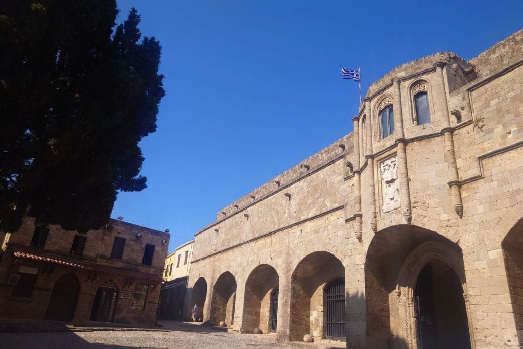 Palace of the Grand Master featured during a Rhodes Old Town walking tour.