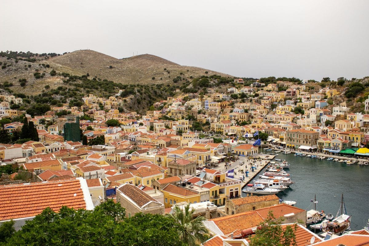 Many Rhodes boat trips include the colourful island of Symi, where neoclassical mansions, a picturesque harbour, and maritime traditions create one of the most memorable excursions from Rhodes.