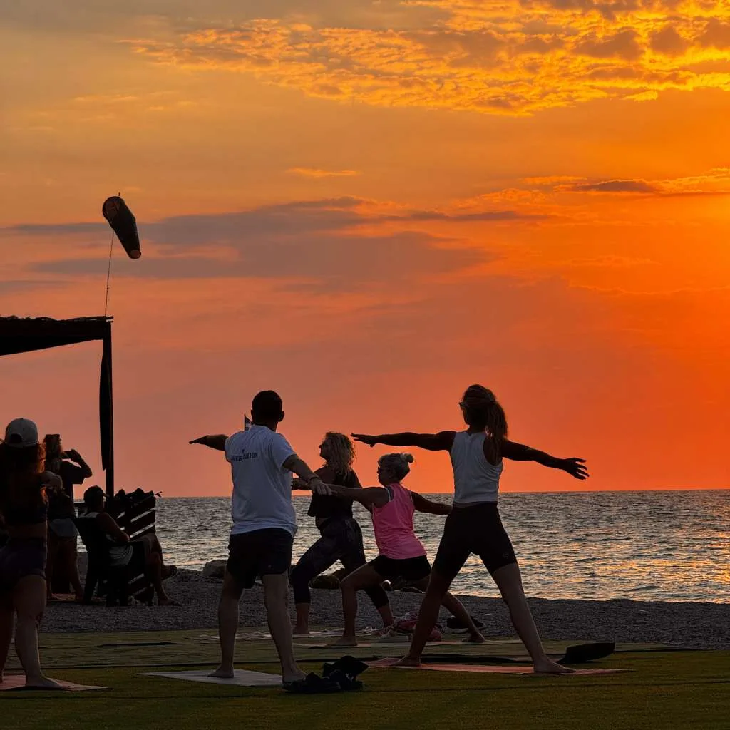 Rhodes Coastal Sunset Yoga 1 - Island Tour Rhodes By GoTixy